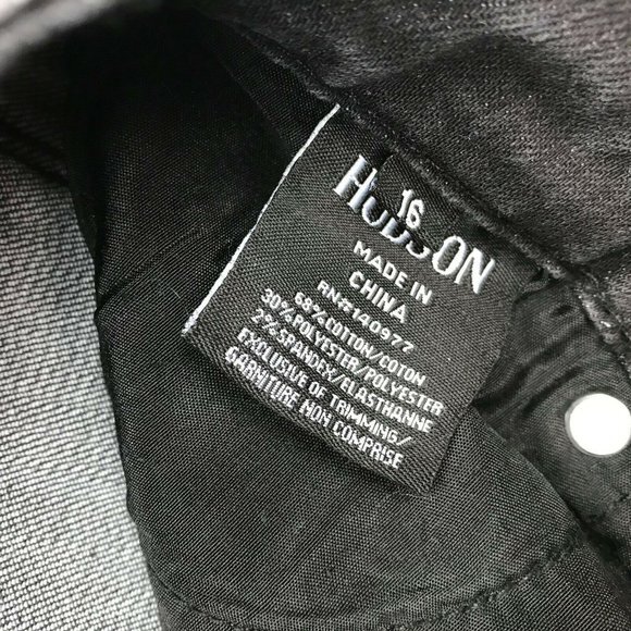 HUDSON Girl Boy Jeans Pants Stretch Slim Skinny - Picture 7 of 8